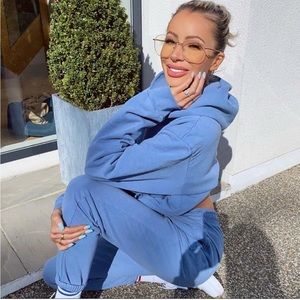 FINAL PRICE TALENTLESS Premium Big Sur Blue Heavy Weight Hoodie